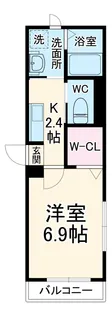 コンフェスト江の島【1階】の間取り
