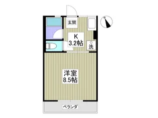 サンライフ21【2階】の間取り