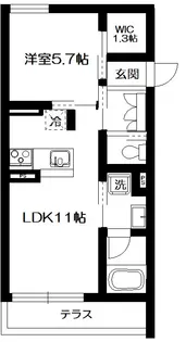 ヴィラデルソル【1階】の間取り