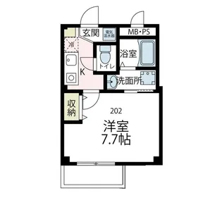 Cherry House Ⅲ【2階】の間取り