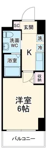 グリーンリーフ新綱島【5階】の間取り