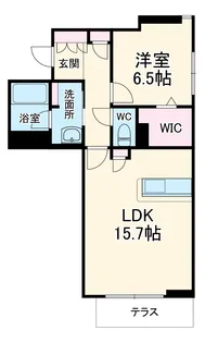 トルシーヌ大宮東町【1階】の間取り
