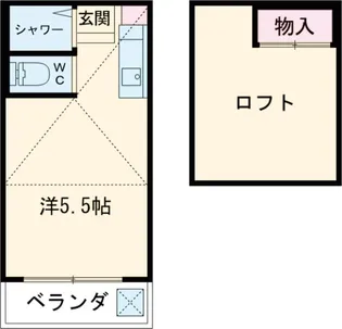 ソレイユひばりヶ丘Ⅰ【1階】の間取り