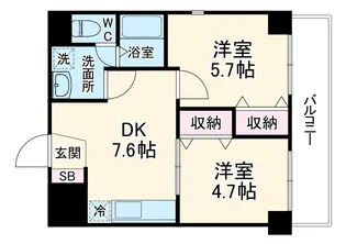 フォレストガーデン【3階】の間取り