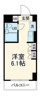 Kコート【304号室】の間取り