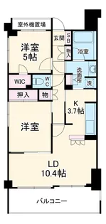 セブンフィールド【1階】の間取り