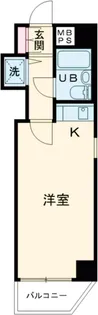 日神パレス中野【5階】の間取り