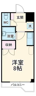 グランデュール56【205号室】の間取り