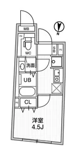 ラヴィエール戸越公園【2階】の間取り