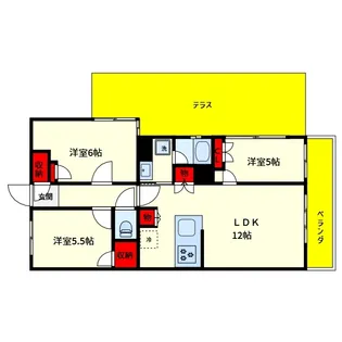 プレシス小岩イーズ【504号室】の間取り