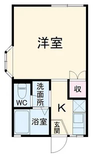 アビタシオン桜台【1階】の間取り
