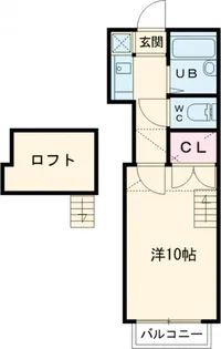 カーサ・フェリーチェ伊勢崎【105号室】の間取り
