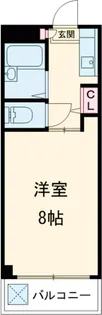 ソフィア薬師【2階】の間取り
