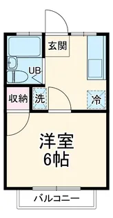 アリス木更津第一【103号室】の間取り