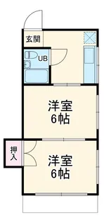 リバーコープ氷川【2階】の間取り