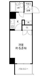 マイルストン東久留米【7階】の間取り