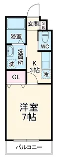 レイ・ディ・アン【1階】の間取り