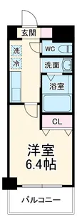 アザリー武蔵小杉【7階】の間取り