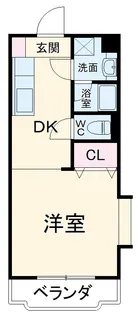 メゾンタケミネ【2階】の間取り