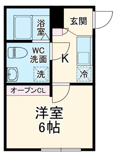 サルパーレ鴻巣本町【103号室】の間取り