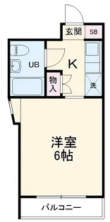 ジョイフル百合ヶ丘【4階】の間取り