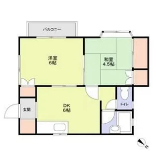 カーサ・カミニート【1階】の間取り