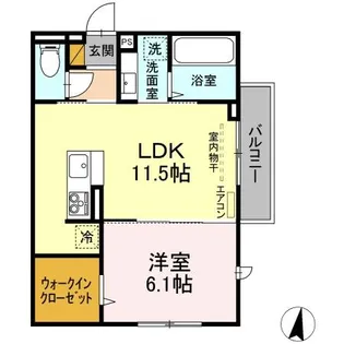 Forest A【2階】の間取り