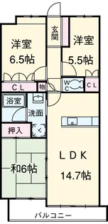 ALATO白壁東【4階】の間取り