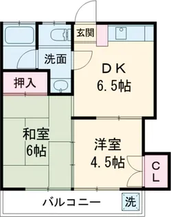 サンリットコーポラス【203号室】の間取り