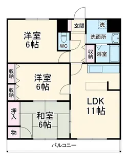 ロイヤルクレストOG【9階】の間取り