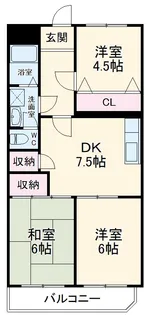 LーFLAT【3階】の間取り