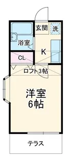 チェリー【101号室】の間取り