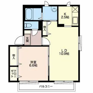雪月花【2階】の間取り