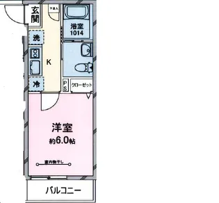 パル川越【2階】の間取り