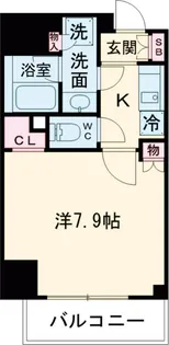 アイルグランディール池袋【8階】の間取り