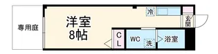 ブリエ京都【2階】の間取り