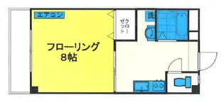 パークサイドハイツ【1階】の間取り