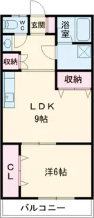 アゴラ西川田【2階】の間取り