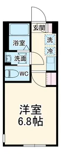 鶴ヶ峰シエル【1階】の間取り