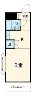 ライオンズマンション矢部第3【4階】の間取り