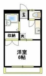 クロノス真光寺【1階】の間取り