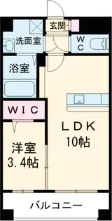 KL東比恵【10階】の間取り