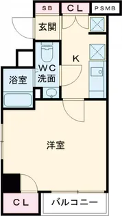 AZEST本所吾妻橋【3階】の間取り