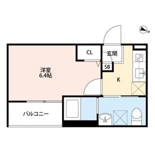フルール【2階】の間取り