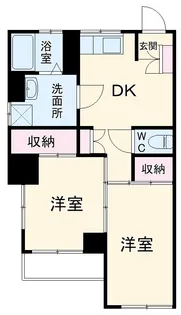サンハイツ近藤【2階】の間取り