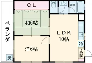 真嘉比ガーデン【101号室】の間取り