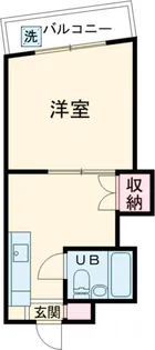 アーバンリゾート世田谷PART1【134号室】の間取り