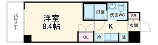 京成成田駅東口センターゲートビルB棟【9階】の間取り