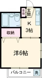 吉野ハイツ【203号室】の間取り