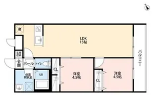 リーブルファイン朝霞幸町【3階】の間取り